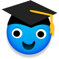 Graduate emoji